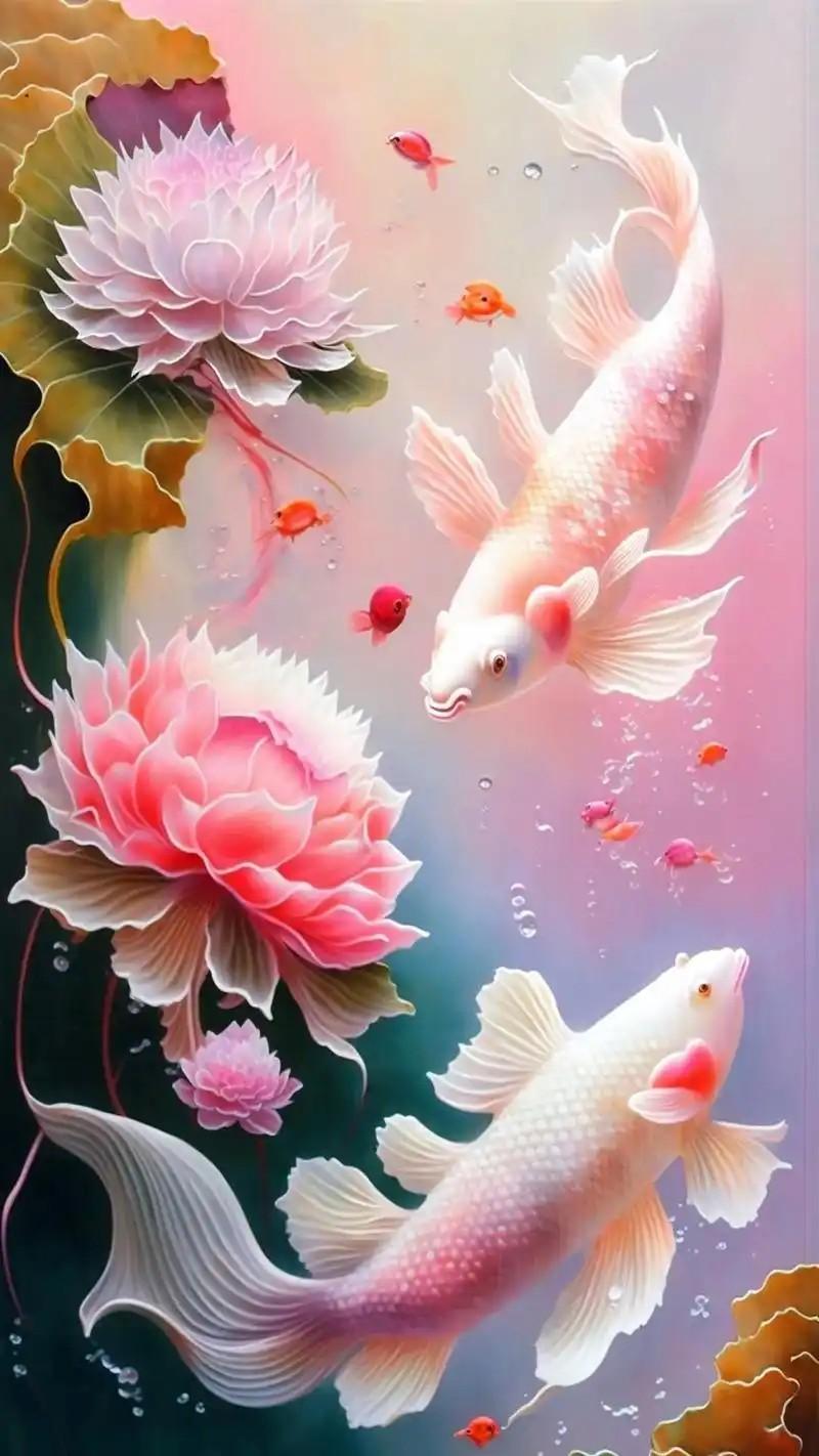 鱼壁纸手机版(鱼壁纸高清壁纸)